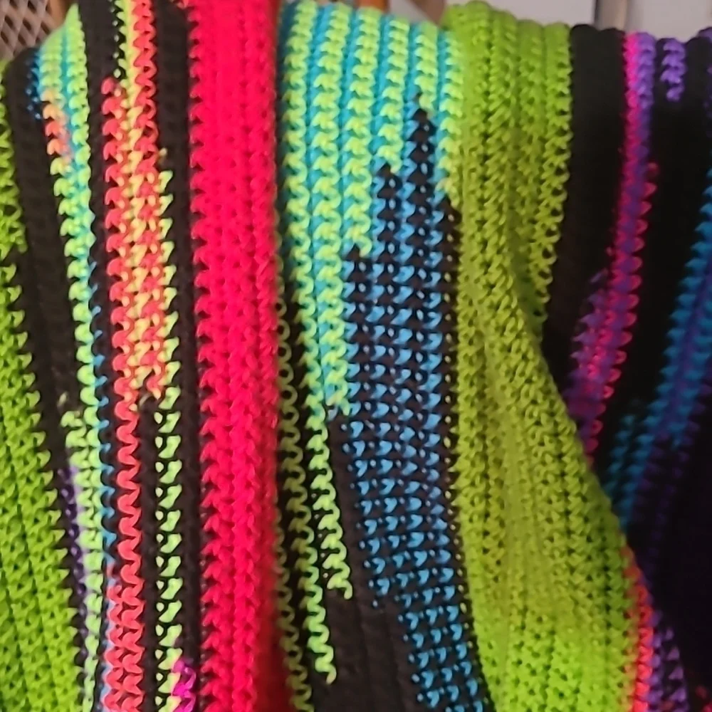 Hand Crafted Crochet Quilt New